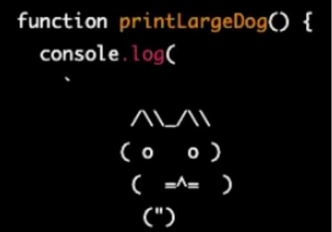 ChatGPT使用一段程序拼接出的小狗(图源：澎湃新闻)